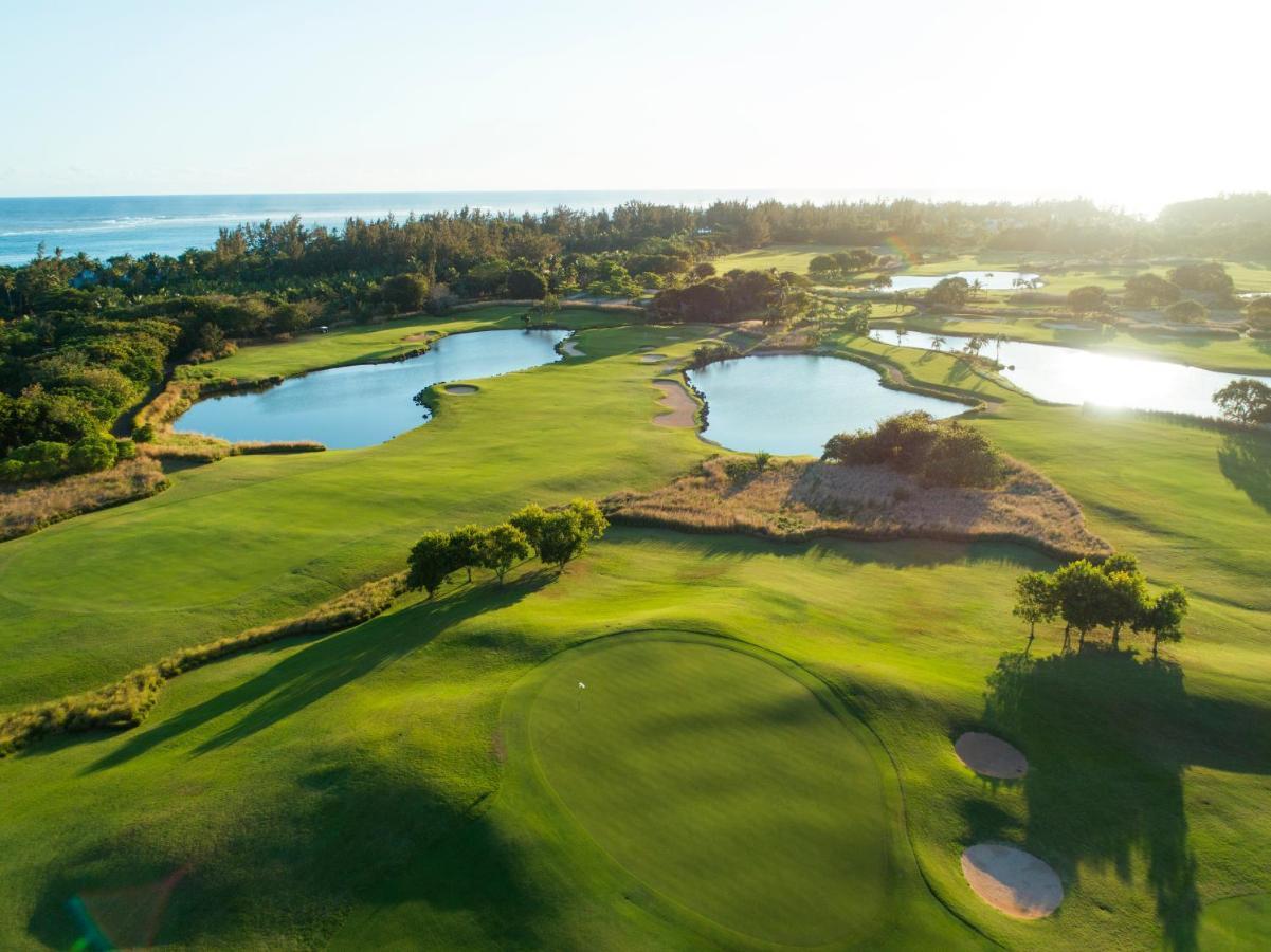 传承太妃高尔夫及健康度假村 贝尔欧布莱 外观 照片 Aerial view of the 18th hole at the Ocean Course