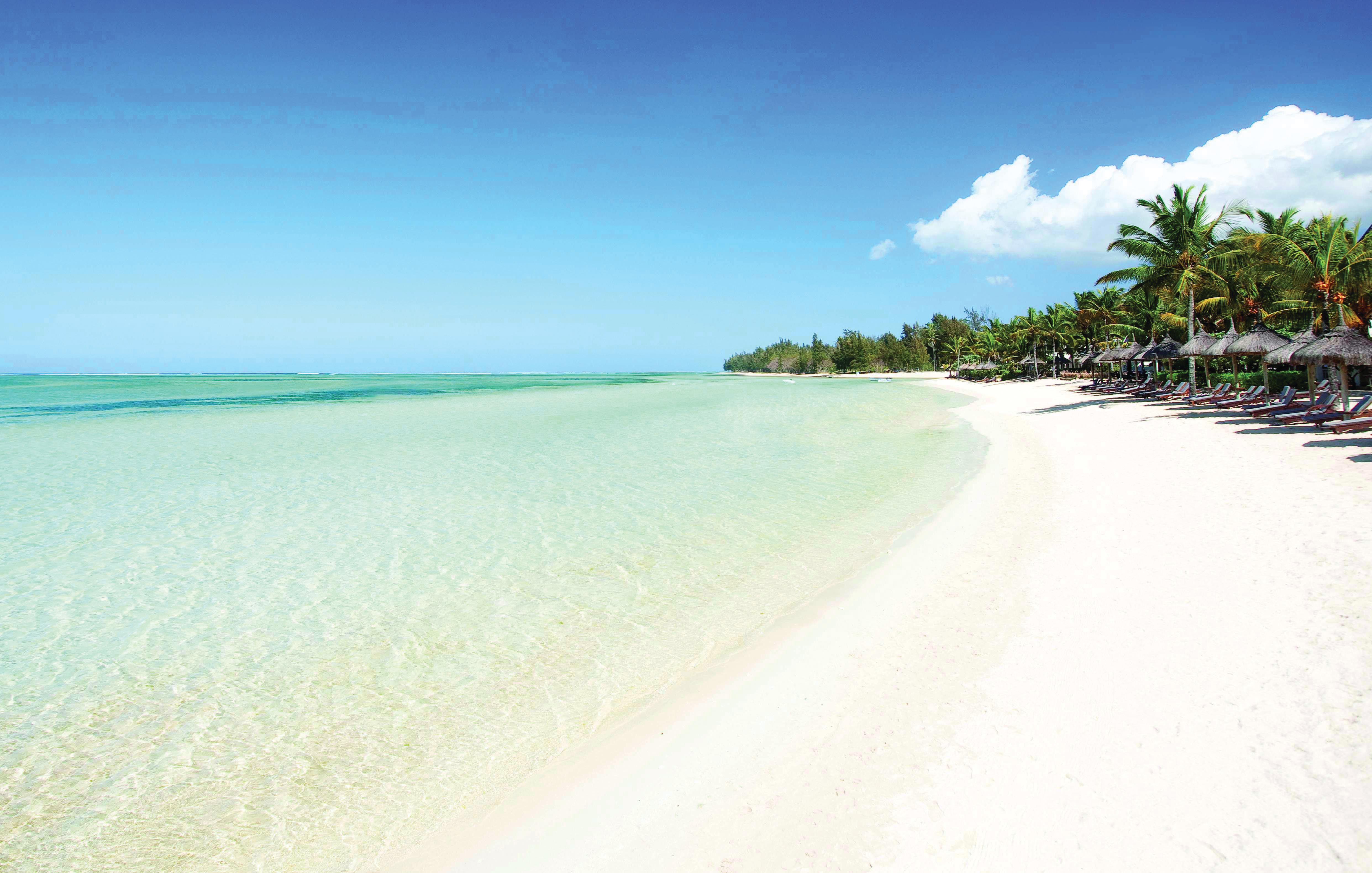 传承太妃高尔夫及健康度假村 贝尔欧布莱 外观 照片 Beach at the Island of Mauritius