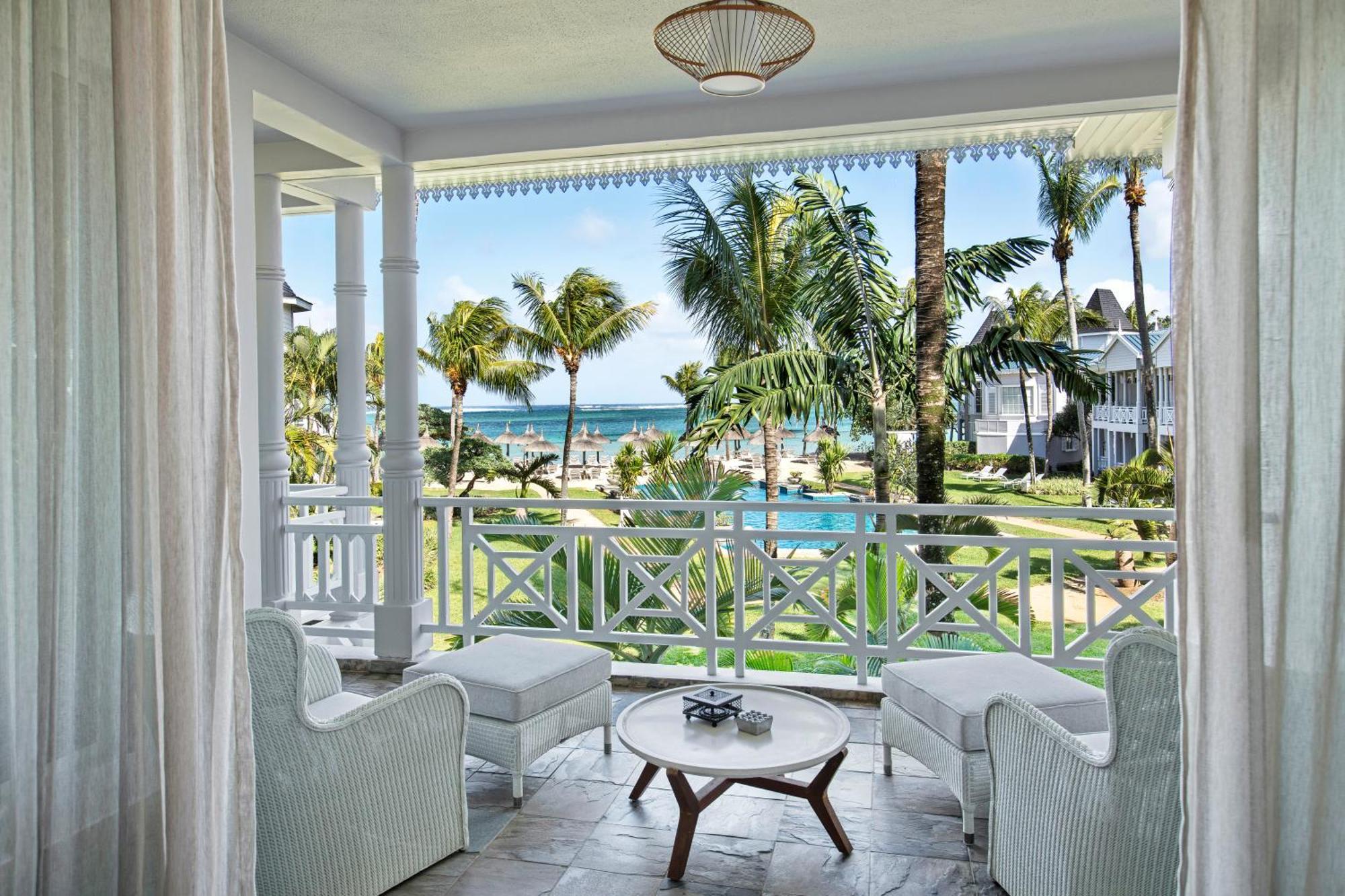 传承太妃高尔夫及健康度假村 贝尔欧布莱 客房 照片 View from a suite at Sandals Royal Plantation